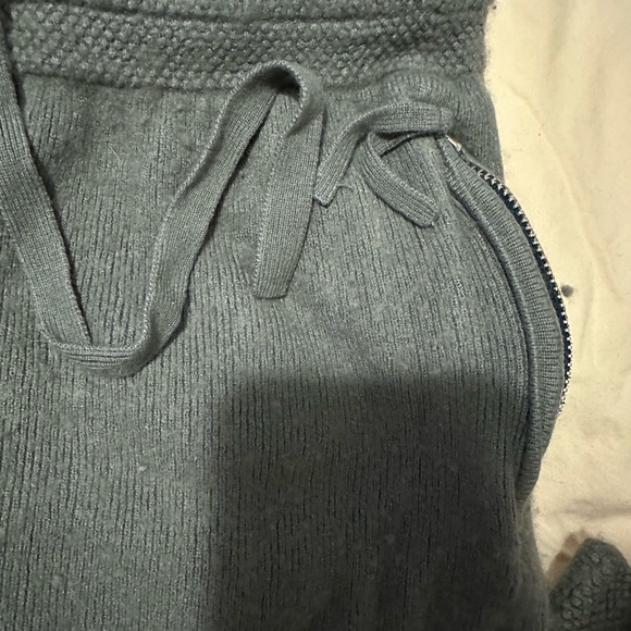 Helmut Lang crop ankle sweat pants jogger silk/cashmere feel - Picture 3 of 7